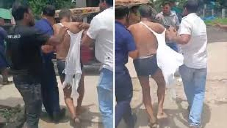 চাঁদা না দেওয়ায় বিএনপি নেতা মুকুলকে পিটিয়ে বিবস্ত্র করে ভিডিও ধারণ